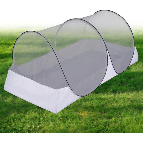 Moustiquaire pour lit, 200 x 100 x 73 cm, pour Enfants, Bureau, Camping en Plein air, Facile à Ranger (1/5)