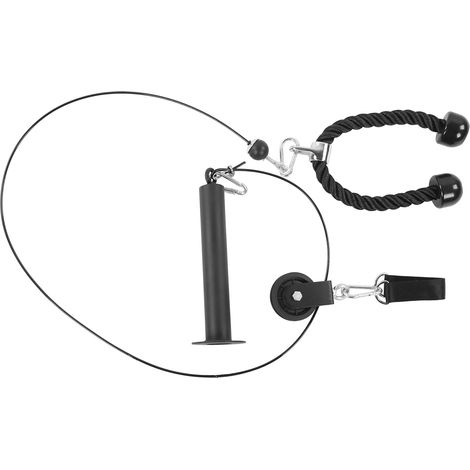 Système de poulies de musculation à monter soi-même, machine de levage pour triceps, kits d'entraînement musculaire (1/5)