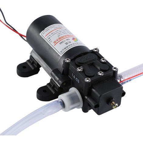 Pompe d'aspiration d'huile, pompe de transfert pompe d'aspiration extraction sous vide liquide de refroidissement kit de pompe à siphon électrique extracteur de liquide liquide d'huile de voiture T2V (1/5)