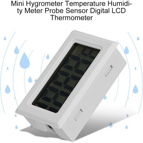 Thermomètre numérique LCD, mini thermomètre LCD numérique à capteur de température (1/4)