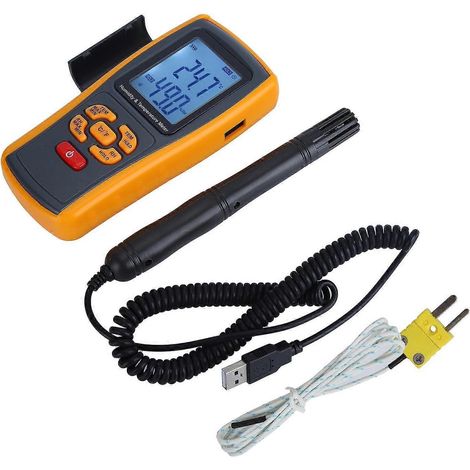 Elektronisches Thermometer-Hygrometer, tragbares Temperatur- und Feuchtigkeitsmessgerät für die Industrie