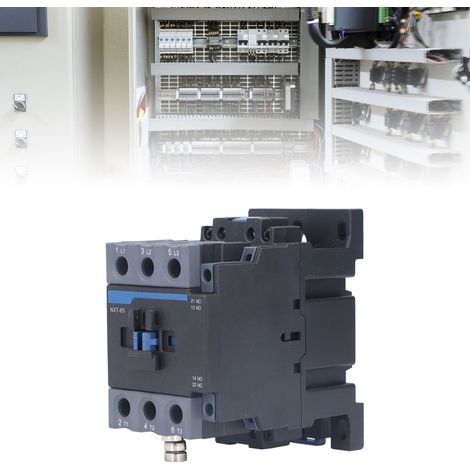 Contacteur CA série NXT 220/230 V 50 Hz, montage sur rail DIN, référence NXT-65 (1/5)