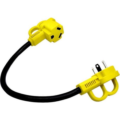 30-A-Stecker auf 50-A-Buchse (Dogbone-Adapter) Wohnmobil-Stromstecker-Konverter