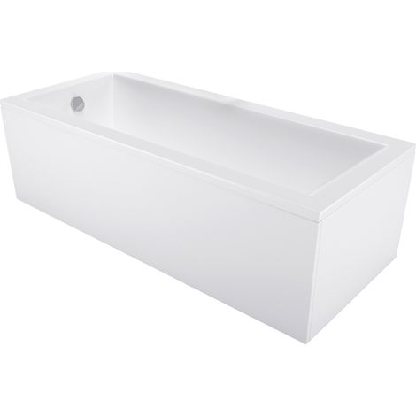 Mexen Cubik baignoire rectangulaire 170 x 70 cm avec encadrement, Blanc - 55031707000X