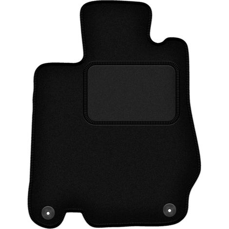 Alfombrilla de conductor negra para Mercedes SL R230 Roadster (2001-2011)