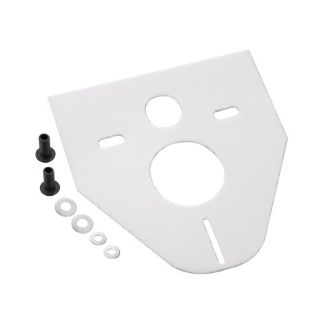 OHA-Schallschutzset "STANDARD" für Wand-WC,Bidet, 5 mm, mit Montagezubehör (1/2)