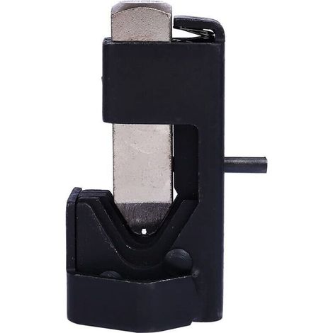 Pince à sertir marteau cosses batterie auto marine 10 cm acier inoxydable noir argent AWG 8 à 4/0 (1/5)