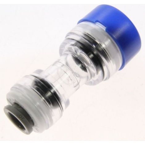 Raccord Tuyau HDPE Fileté 1/4 Pouces Pour Alimentation Eau Froide Réfrigérateur À Porte Américaine 1 Pièce