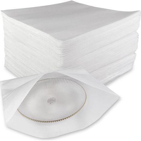 Papier Bulle Déménagement 100 PCS, Carton Demenagement Vaisselle, Carton Verre Demenagement 30 x 30 cm, Sacs d'emballage en Coton Perlé Pour Protéger Les Verres, Assiettes, Bouteilles (1/5)