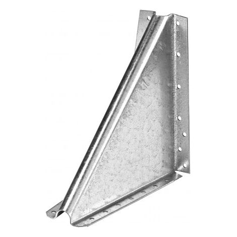 Simpson Strong Tie – Équerre renforcée KNAG130 – Acier galvanisé S250GD – Dimensions 125 x 80 x 2 mm – Homologation ETA 06/0106 pour toiture inclinée - KNAG130-B