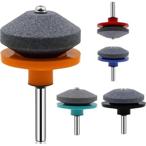 - 5 Pcs Affûteuse De Tondeuse À Gazon Accessoire Perceuse De Fichier Rotatif Convient Pour Les Tondeuses À Gazon Rotatives, Les (1/5)