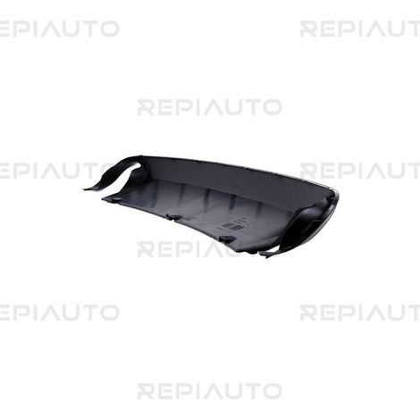 Spoiler de pare-choc arrière noir Audi A6 2 (4F2-C6) phase 1 2004-2008
