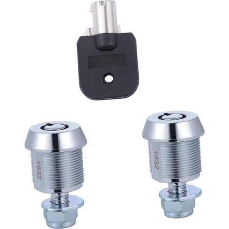 Serrure à came tubulaire ORFOFE 17 mm pour portes de jeux d'arcade (1/5)