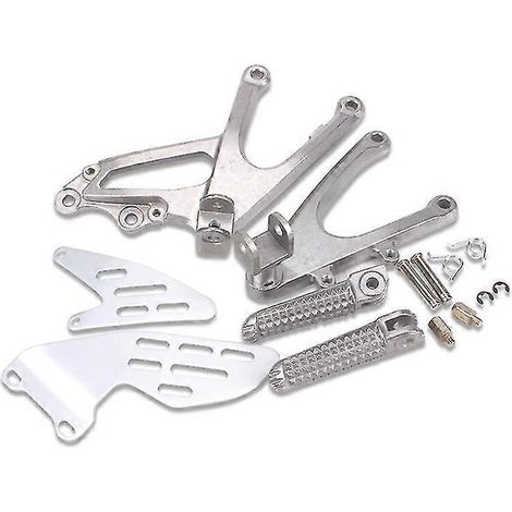 1 Satz Aluminium Motorrad-Fußrastenhalterung vorne, Fußrastenbaugruppe, Fußrastenhalterung für Yamaha YZF1000 YZF-R1 200708-- (1/3)