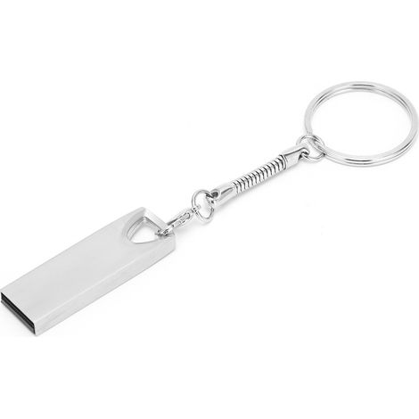 Clé USB 2.0 Mini Voiture avec Clip et Chaîne - Sauvegarde Rapide 32 Go (1/5)