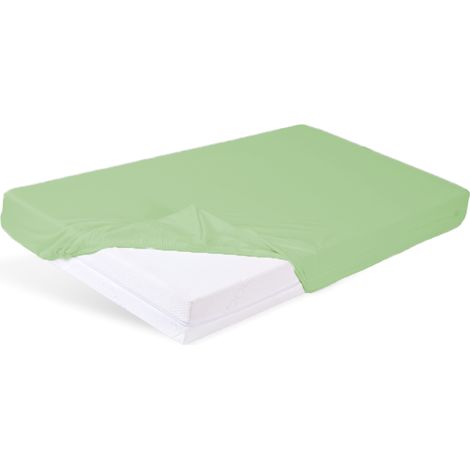 Lenzuolo con angoli in cotone 60x120x10