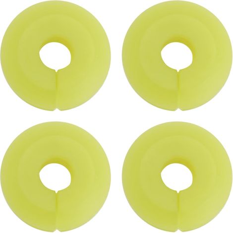 Lot de 4 loquets de capot de voiture - Charnière en caoutchouc - Support de tige W700510S300 - Compatible avec Focus MK1 2000-2007 (1/5)