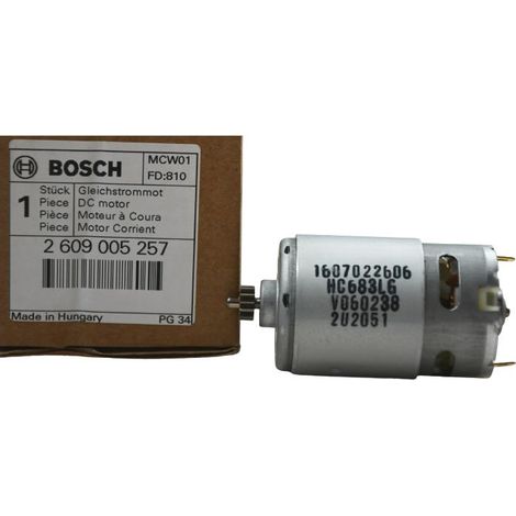 Original-Ersatzteil BOSCH 2609005257 13-Zahn-Motor (144V) für PSR-Modelle