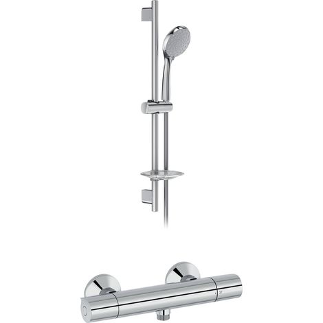 Mitigeur thermostatique douche avec set de douche Jacob Delafon Simone