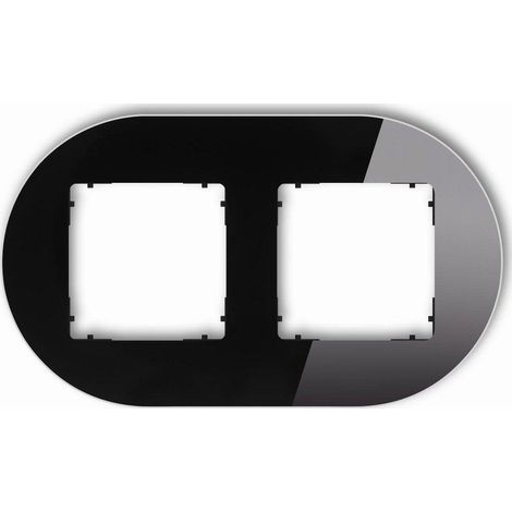 Karlik ICON marco doble negro moderno y seguro (1/3)