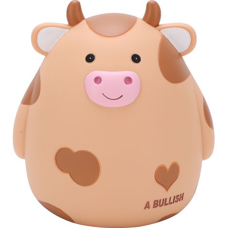Tirelire Vache Mignonne en Vinyle Résistant pour Enfants - Cadeau Pratique pour Anniversaire (1/5)