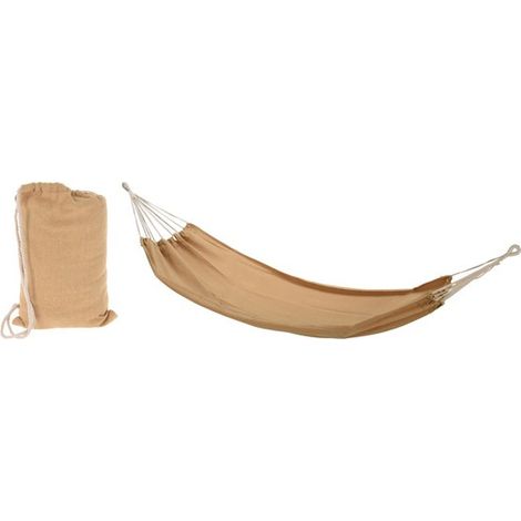 HAMACA POLI ALGODON 200 X 100 CM ARENA - X39500530