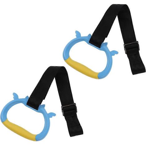 Anneaux de traction pour enfants, anneaux de fitness pour l'entraînement en intérieur, 2 paires (1/5)