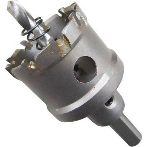 Industrial Grade Heavy Duty TCT Carbide Bi-Metal Hole Saw for Stainless Steel Hole Cutting (55mm) Silver, One Piece (1/5)