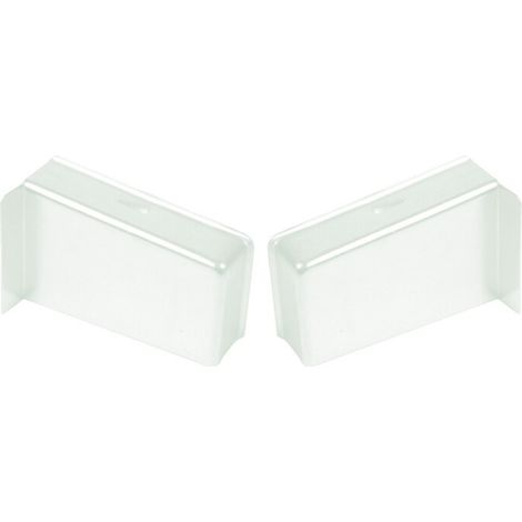 BL GUSCIO COPERTURA PLASTICA DX SX BIANCO 2 PZ