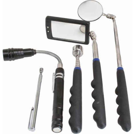 Set utensili telescopici Hikoki metallico 201 cm lunghezza