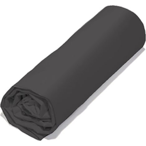 Drap housse LAGO polyester microfibre Bonnet de 23 cm 90x190 cm (1/5)