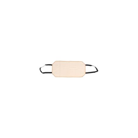 Grand sac à bûches en toile beige, résistant à l'usure, pour cheminée d'intérieur. (1/5)