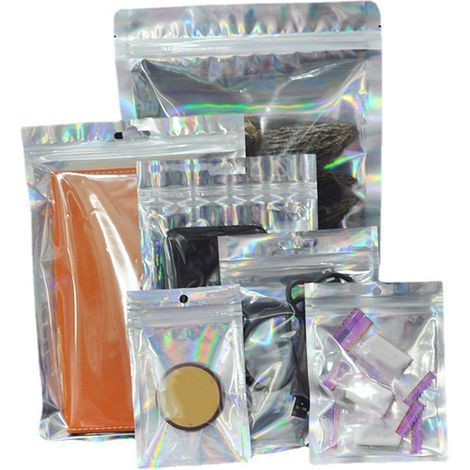Sachet Zipper Étanche Professionnel [100 PCS] - PE Alimentaire Solide, 10x15cm, Design Valve Transparent Anti-Oxydation pour Aliments Bijoux Accessoires Electroniques (1/5)