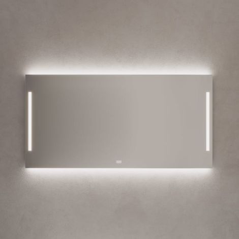 Kronenbach Sun Badspiegel 160 x 80 cm mit LED Seiten- und Hintergrundbeleuchtung (1/5)