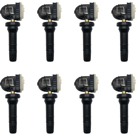 Adecuado para 8 sensores de válvula de presión de neumáticos TPMS para herramientas automotrices, compatible con EV6T-1A180-TPMS 433MHZ 1862980 2036832 (1/4)