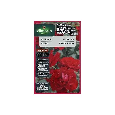 VILMORIN CONCIME ROSE LENTA CESSIONE NPK800GR