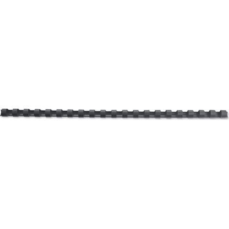 GBC Dorsi plastici 21A 14mm 100pz - Nero - 4028178 (1/3)