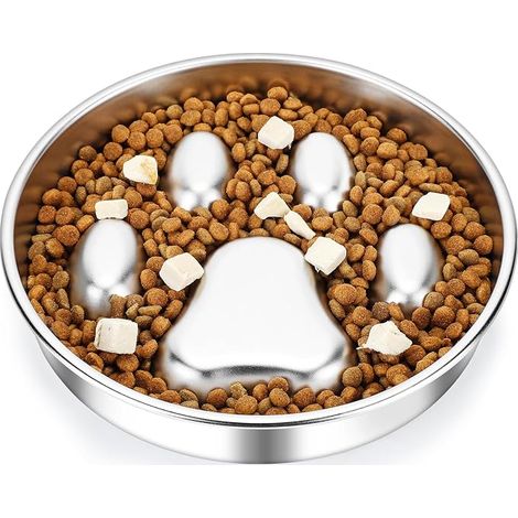 Stainless Steel Dog Bowl Round Diameter 21 cm (1/5)