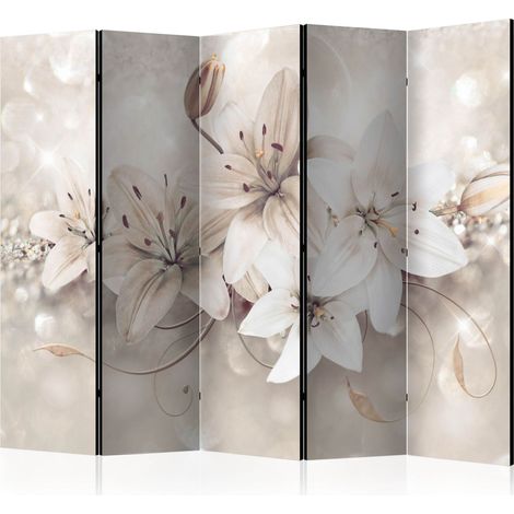 Paravento - Diamond Lilies II [Room Dividers] - 225x172 (1/4)
