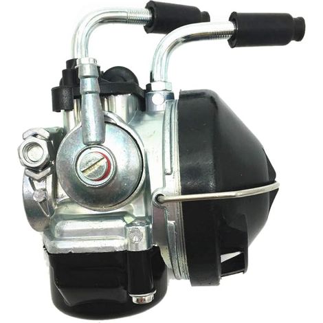 Carburateur 50Cc Vergase Sha15 pour Dellorto SHA 15\\/15 103 MBK 51 AV10 Neuf 15-15 Carburateur Cyclomoteur Carburateur Carburateur, 500061124, argent (1/4)