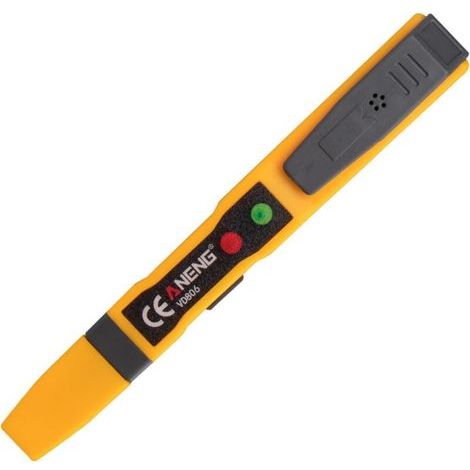 Détecteur De Tension Électrique sans Contact avec Stylo Testeur De Continuité De Batterie avec Alarme Sonore Et Lumière (1/5)