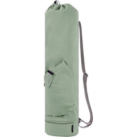 Sac Pour Tapis De Yoga - 78 X 19 Cm - Bretelles Réglables - Respirant Et Imperméable - Vert