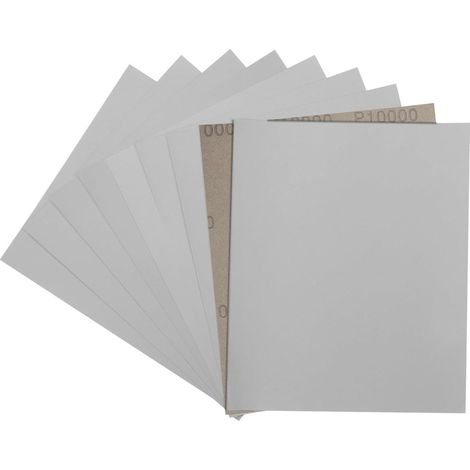 Schleifpapier 230x280mm Metall Auto Holzmöbel 10000 Körnung 5 Stück (1/5)