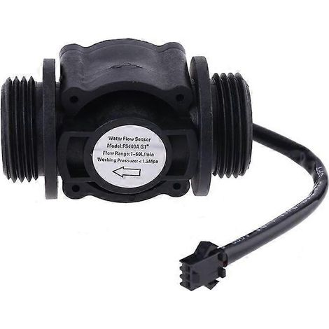 Capteur de débit d'eau à effet Hall G1" - Compteur de débit 1-60 L/min (1/5)