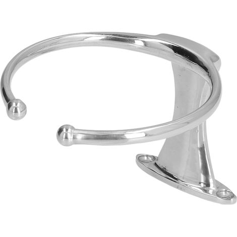 Ringförmiger Getränkehalter aus Edelstahl 316 für Boote, Yachten oder LKWs (1/5)