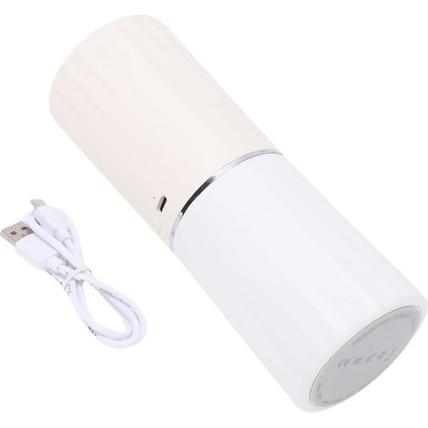 Projecteur lumineux effet vague d'eau, veilleuse portable rechargeable, éclairage d'ambiance pour chambre ou extérieur (1/5)