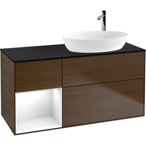 Villeroy & Boch F922GFGN Meuble-lavabo Finion F92 (1/2)