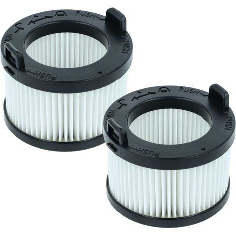 vhbw set da 2x filtro compatibile con Levoit Vortex IQ 40-RF, IQ 40, IQ 40 Flex aspirapolvere a batteria - Filtro principale