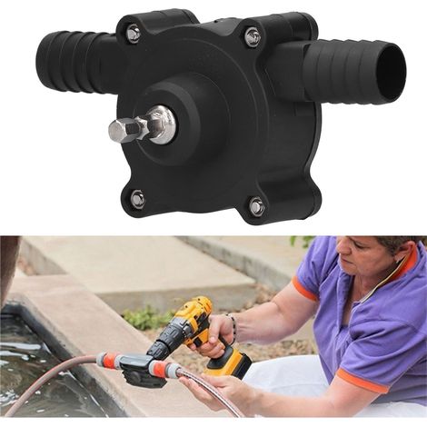 Pompe à eau électrique portable pour transfert d'huile, kérosène et diesel (1/5)