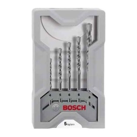 BOSCH Coffret 5 forets béton CYL-3 - 2607017080